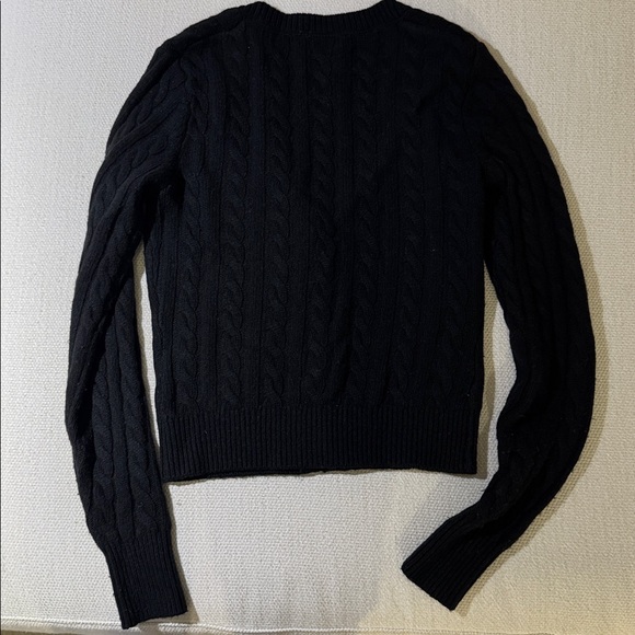 Ronny Kobo Collection Black Knit Cardigan - Picture 12 of 12